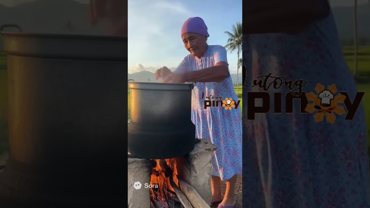 Filipina Grandma Cooking Leche Flan in the Farm 🍮 | Traditional Filipino Dessert 