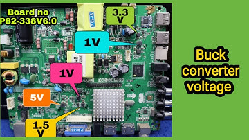 TP.MS358.PB802 buck voltage | #ledtvrepair