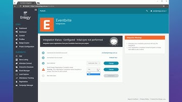 Eventbrite Integration with Entegy Core