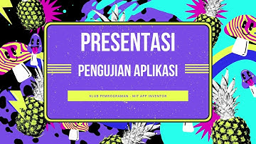 Presentasi Membuat Aplikasi Konversi Suhu   Klub Komputer Pemrograman MIT App Inventor