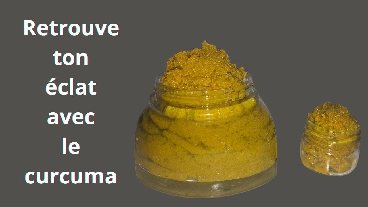Éclat Instantané : Comment Faire un Gommage au Curcuma - YouTube