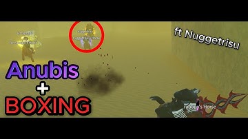 [YBA] WIPING SBR WITH ANUBIS + *NERFED* BOXING ft Nuggetrisu