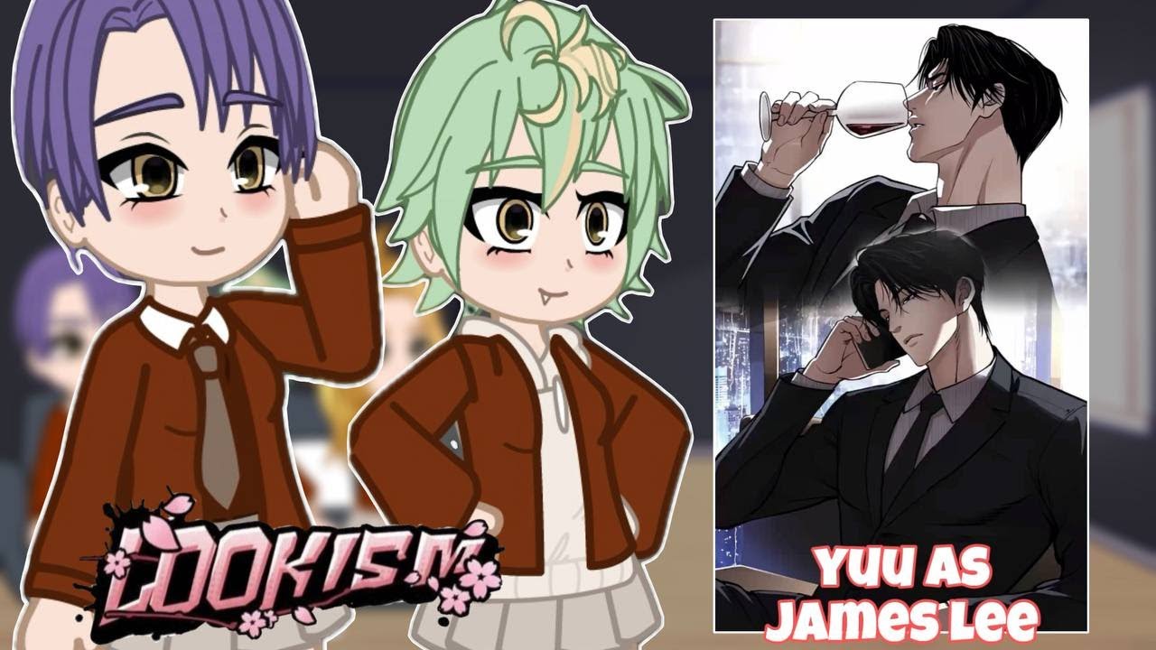 Mikadono Sanshimai React to Yuu as James Lee || Lookism || Gacha React ||