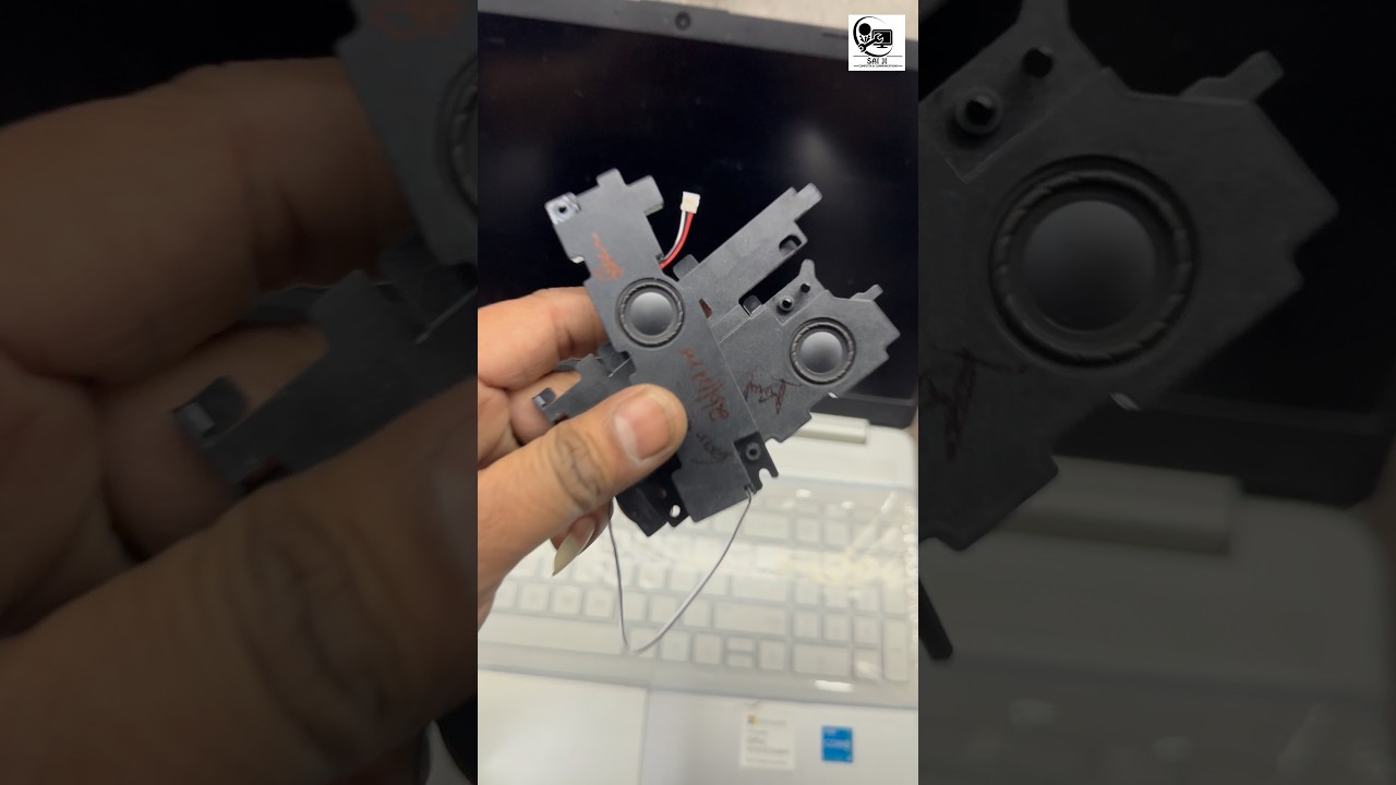 How to replace Laptop speakers HP Laptop speaker change or replace 