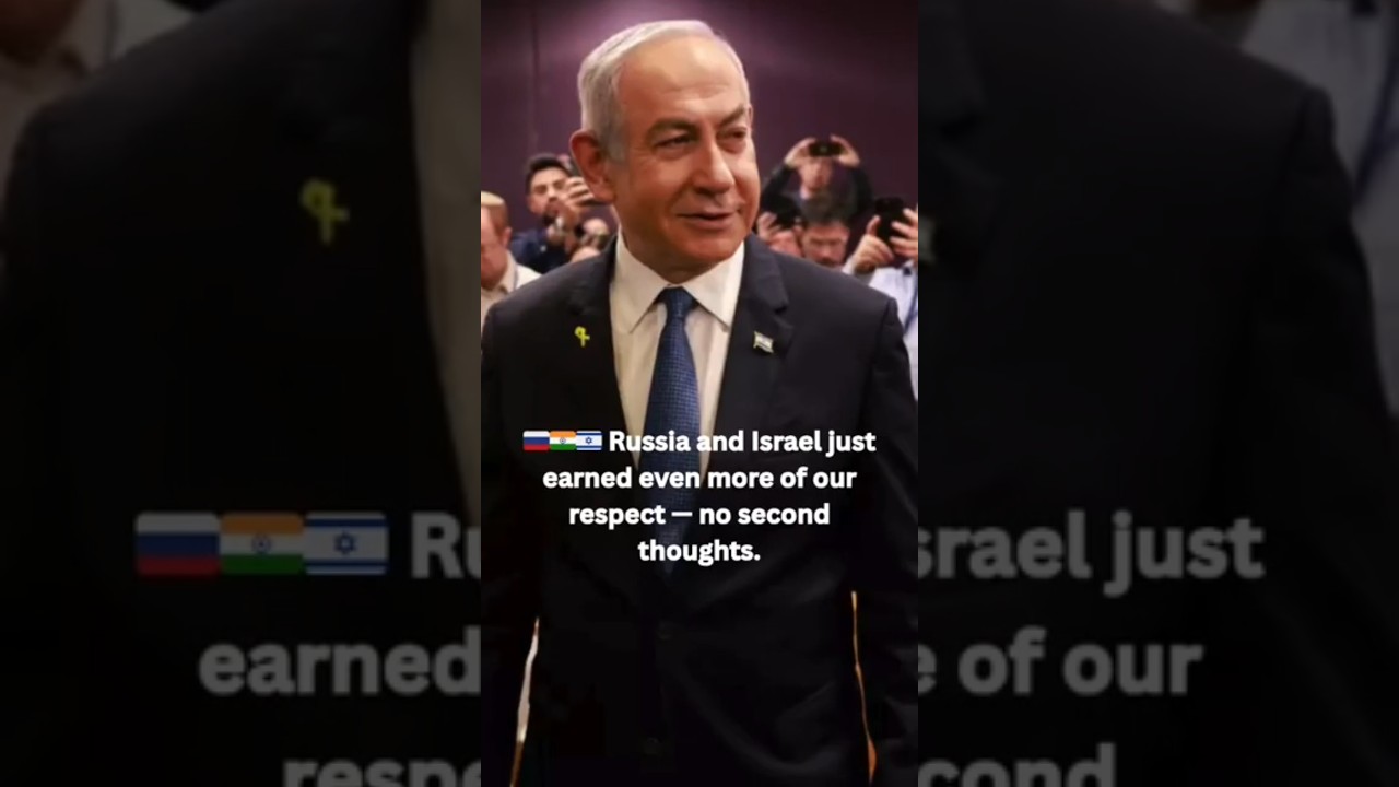 Israel & Russia – India’s Trusted Allies ❤️🤝