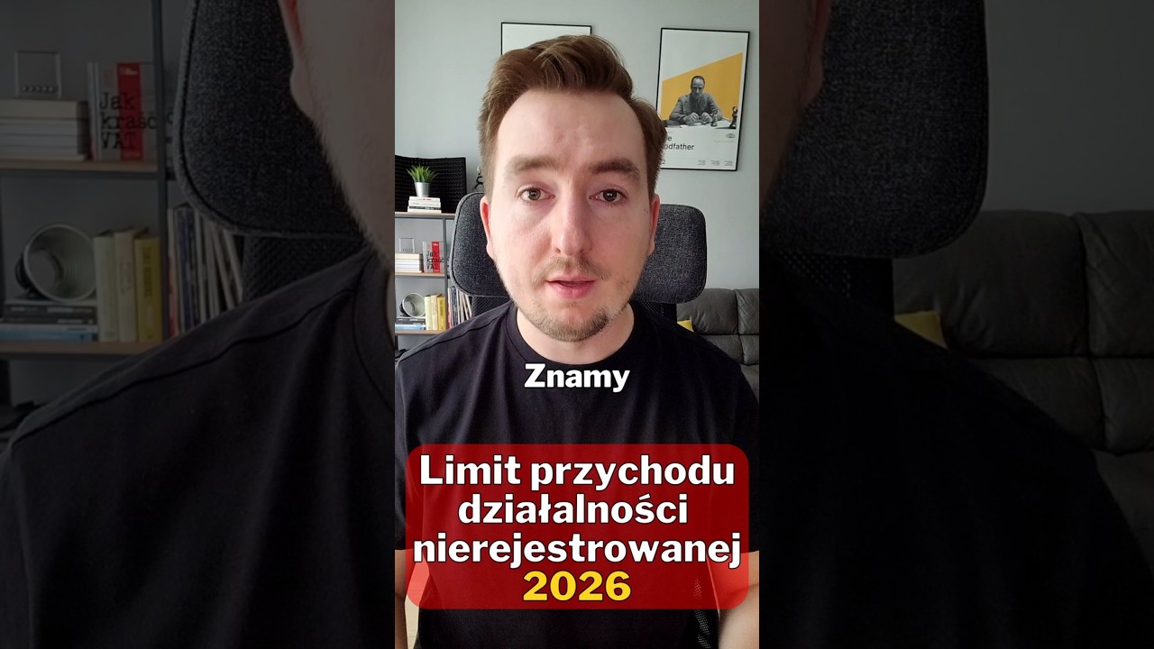 Limit przychodu Działalności Nierejestrowanej w 2026