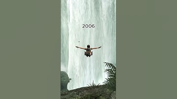 Evolution of Swan Diving in Tomb Raider Since 1996 💦 #shorts