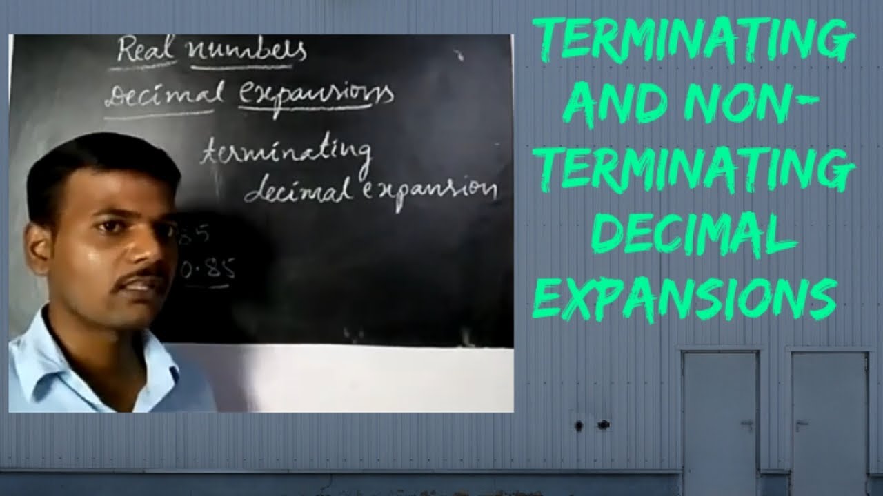 Terminating and non-terminating decimal expansions of Rational numbers