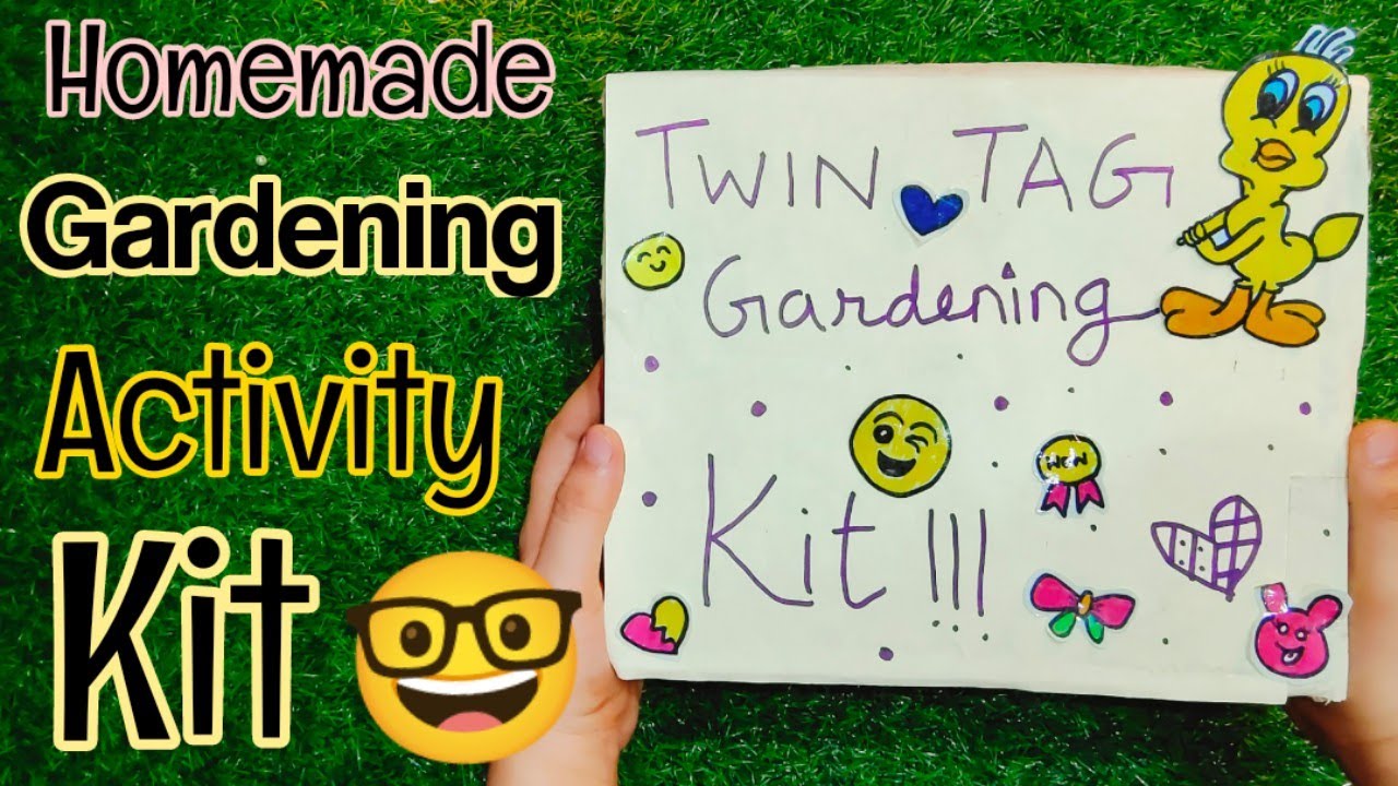 DIY Gardening Kit 🤓 Homemade Gardening Kit 💕 Make Your Own Gardening Kit 🌿 Twin Tag Gardening Kit 🥰👌