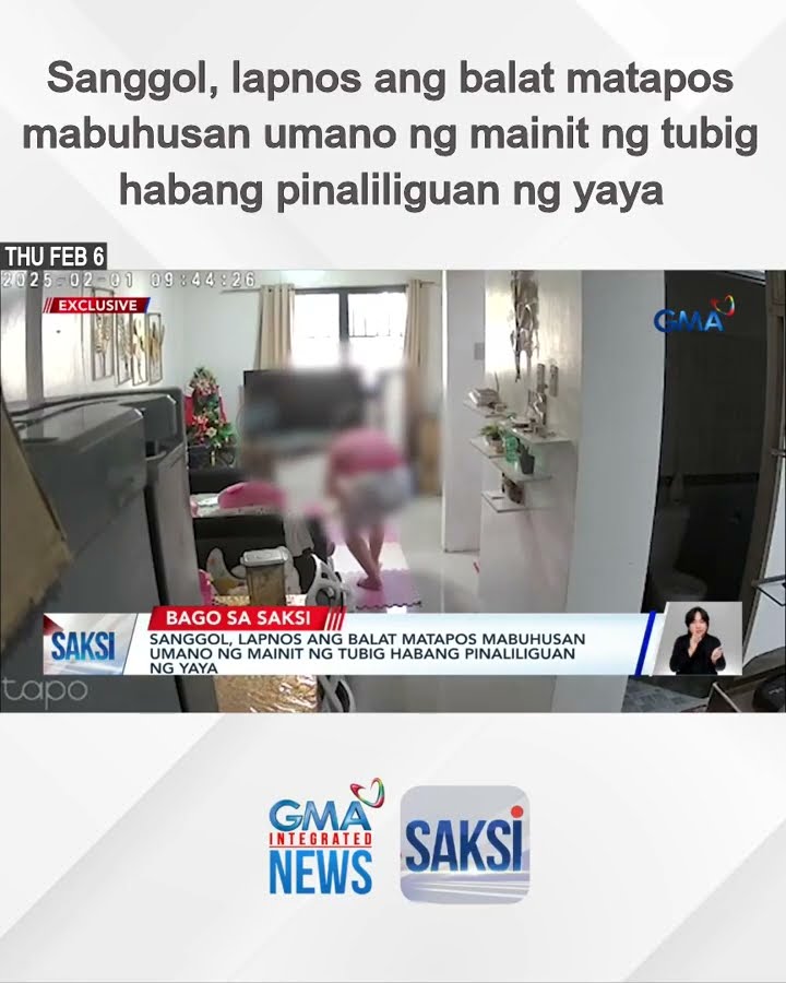Sanggol, lapnos ang balat matapos mabuhusan umano ng mainit ng tubig habang pinaliliguan... | Saksi