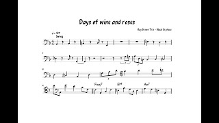 Ray Brown Transcription   Days of wine and roses   Ray Brown trio   Black Orpheus