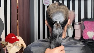 YOUR PONYTAIL AINT SLEEK ENOUGH - TRY THIS!! 