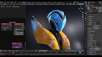 Blender Projects: Nanotech Robot Effect