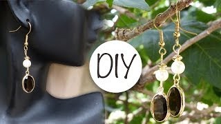 How to Make Drop Earrings | Pearl and Gem