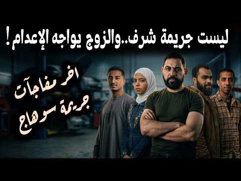 تسريب مقطع فيديو لحظة الجـ ـريمة وتسجيل اعتراف الزوجة I جريمة الشرف سوهاج