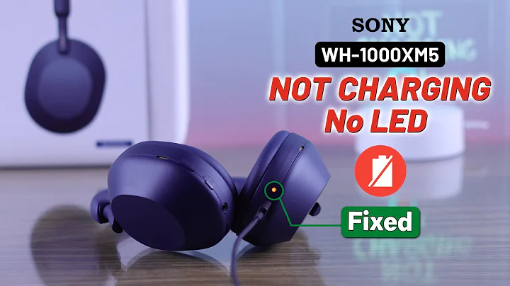 Sony WH-1000XM5 Headphones Not Charging? - How to Fix!