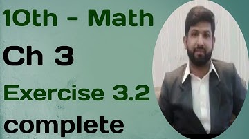 10th Class Math || Science group || Chapter#3 Exercise#3.2 Question#1 to 13 || Punjab textbook