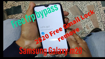 Samsung Galaxy m20 frp bypass NO SIM PIN NO PC NO BOX Samsung FRP Bypass m20 Gmail Lock remove