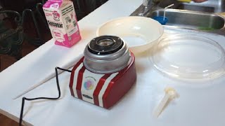 BELLA 13572 Cotton Candy Maker Review, Bella cotton candy maker  Open box