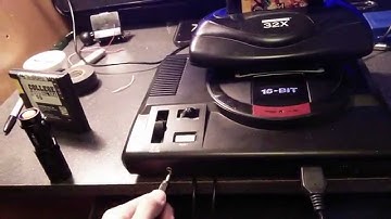 Sega 32X S-Video Mod with Sega Genesis Model 1