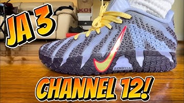 Nike Ja 3 “Channel 12” (2025) Sneaker Review And On Foot! GIVEAWAY COMING SOON!