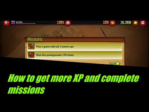 Fruti Ninja |  how to clear missions and get more XP  | Gameplay (iOS, Android) | Part 10