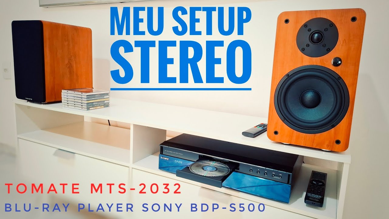MEU SETUP STEREO 🔊💿