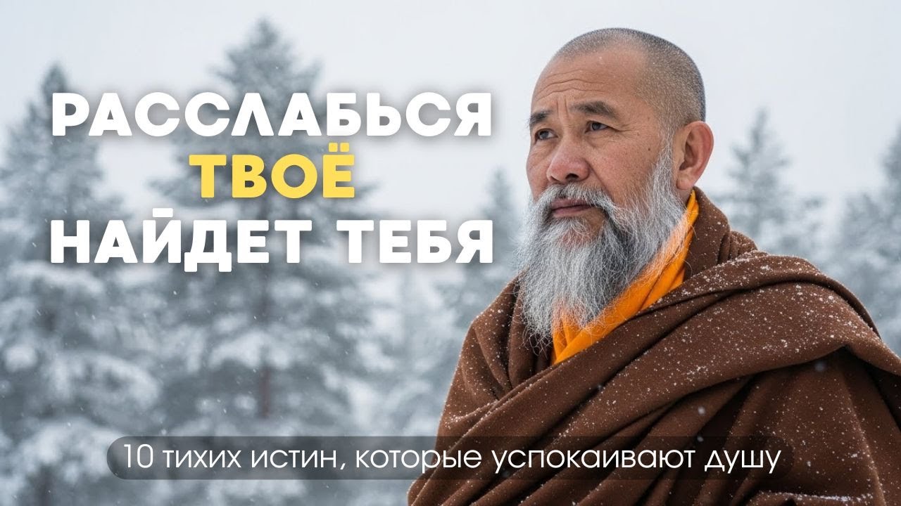 Успокойся и послушай: истина, которую ты давно ищешь