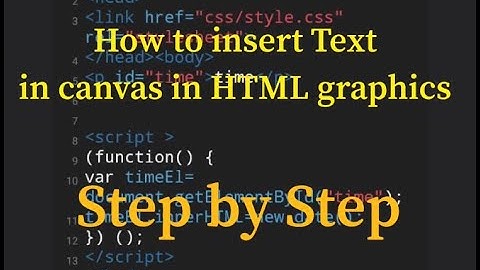 How to create Font Style in Canvas using HTML
