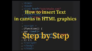 How to create Font Style in Canvas using HTML