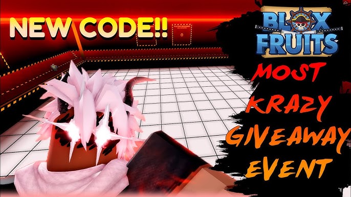 CODE] Blox Fruits ADMIN INSANE FRUIT GIVEAWAY 