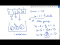 Target sum by 2 Challenge (Solution Video)