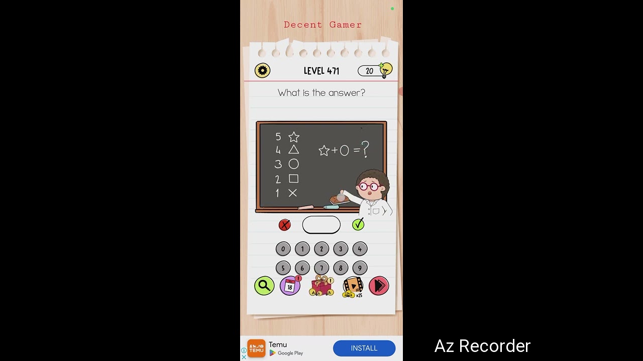 Brain test all-Star IQ boost level 471 walkthrough solution - YouTube