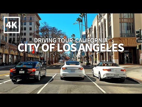 [Full Version] Driving Los Angeles - 5 Hours 41 Min. A Long Drive In Downtown U0026 Westside Los Angeles