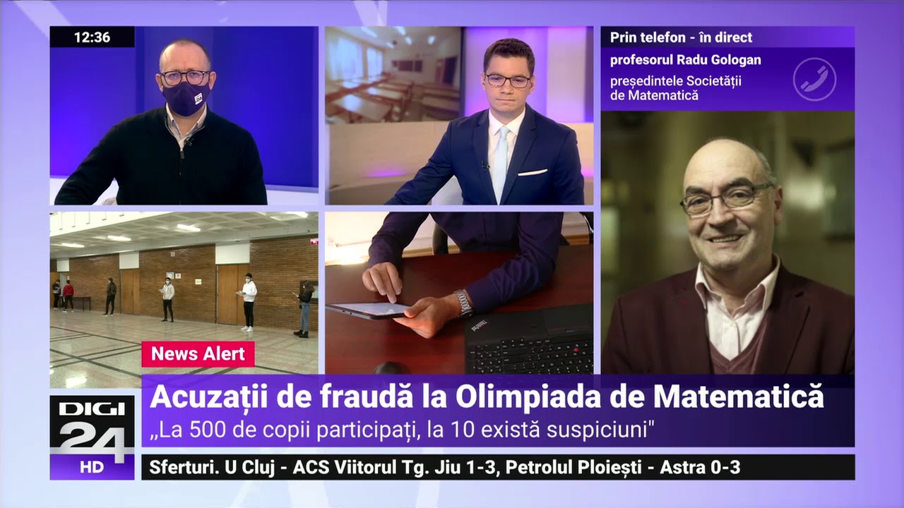Acuzații de fraudă la Olimpiada de Matematică. Negruțiu: Vina le aparține deopotrivă părinților
