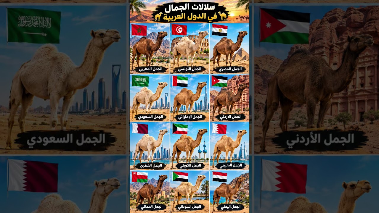 الجمل العربي الأصيل 🐪🇲🇦
