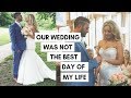 OUR WEDDING WAS NOT THE BEST DAY OF MY LIFE | WEDDING STORY AND Q&A | Lucy Jessica Carter