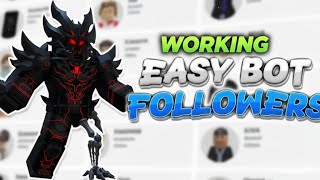 *WORKING* HOW TO BOT ROBLOX FOLLOWERS 2025 (100% WORKING!) *WORKING* HOW TO BOT ROBLOX FOLLOWERS 2025 (100% WORKING!)
