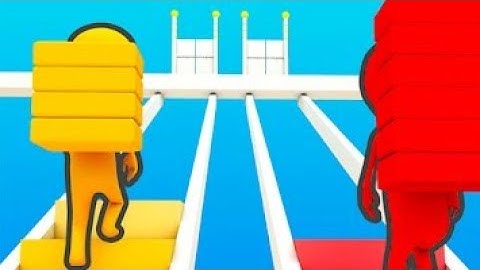 Bridge Race-All levels gameplay Android.(levels 325-334)