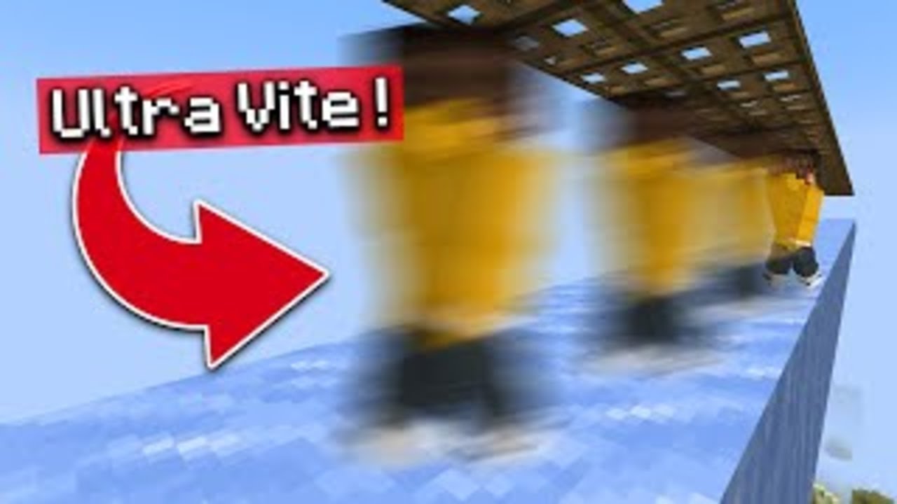 Les manières les PLUS RAPIDE de se déplacer dans MINECRAFT - YouTube