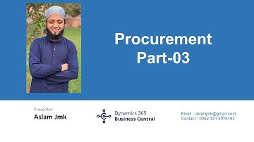 How to manually create purchase invoices in Business Central? Part-03