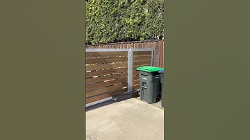 Composite Wood Swing Gate Installation | Iron Master Gates & Fencing