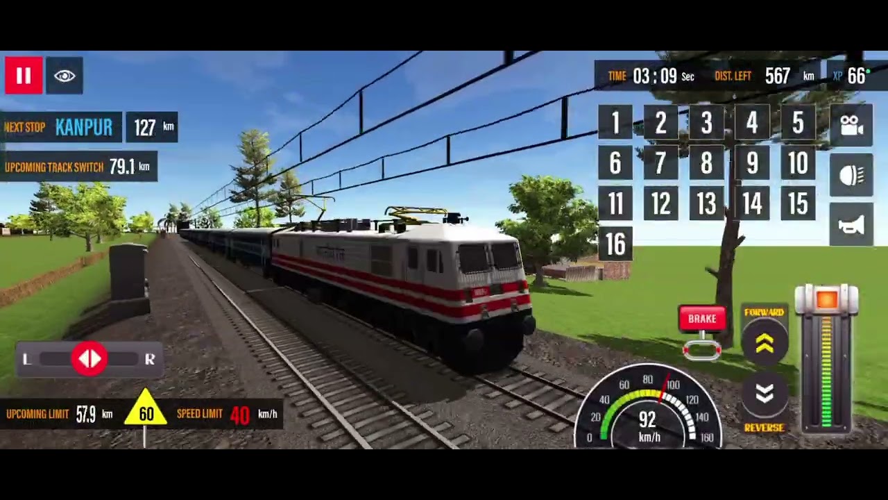 Indian train,, and full video ⚡#longvideo #expresstrain #train #railway 