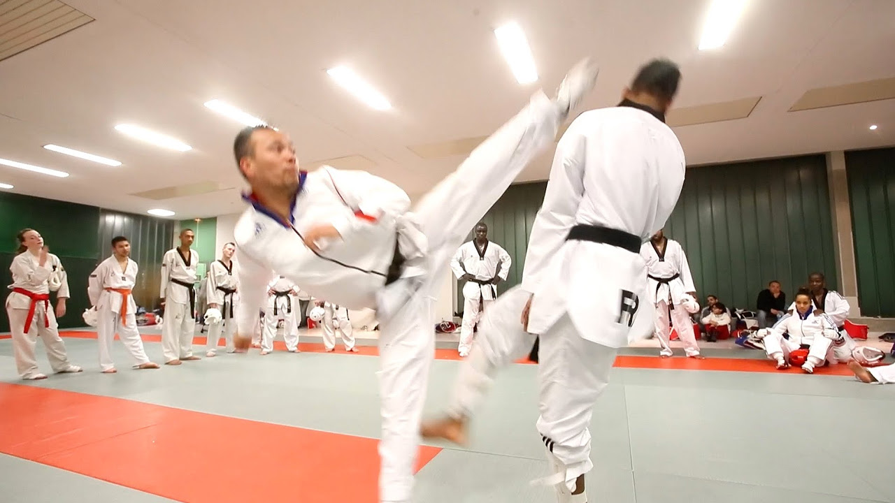 Taekwondo avec Ludovic Vo