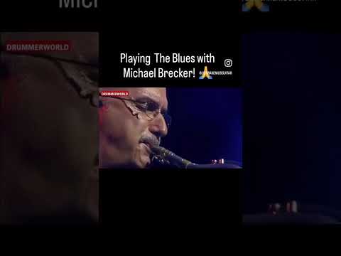 Playing The Blues with Michael Brecker! and Christian McBride, Benny Green,Alvin Queen! 🙏Jazz!