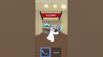 1v1ing a stranger! | #roblox #robloxshorts #shorts #murdermystery2 #mm2 #youtube #fyp #viral #1v1 🎀🎀