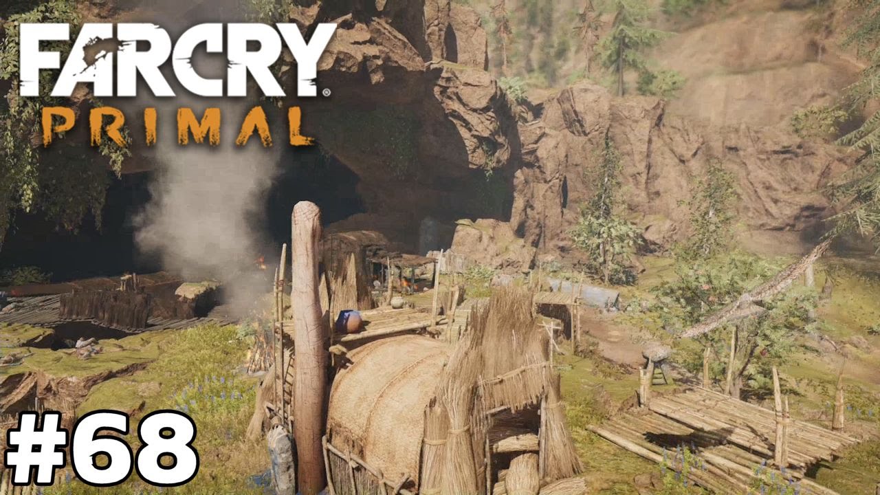High Cliff Bonfire and Fallen Tashla Outpost - Far Cry Primal [ep68]
