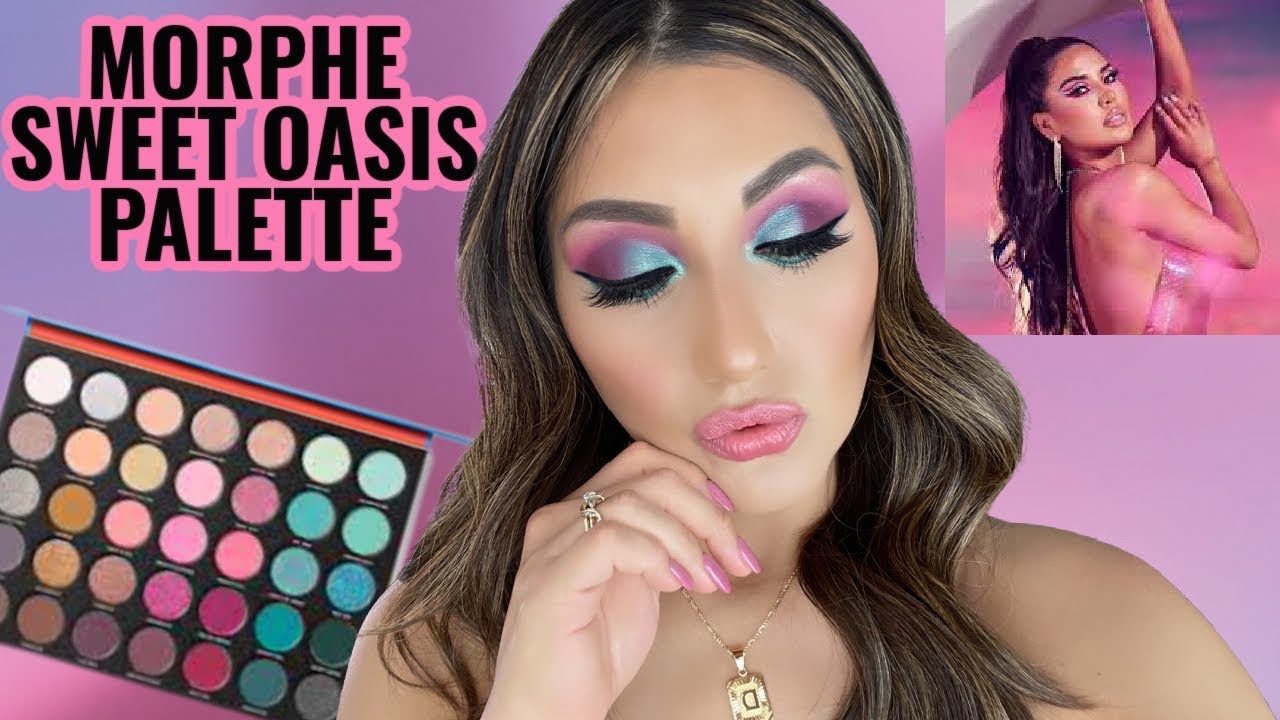 MORPHE SWEET OASIS 35S PALETTE MAKEUP TUTORIAL