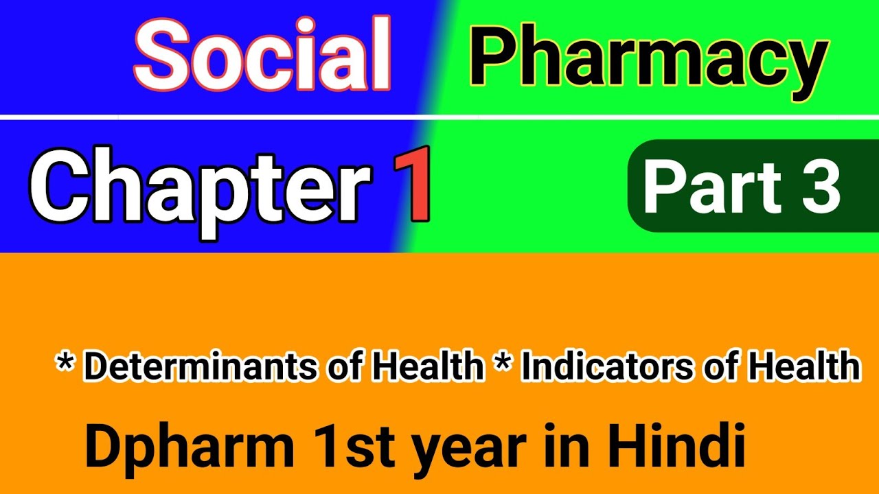 Health Indicator in hindi Determinant of health in hindi Social