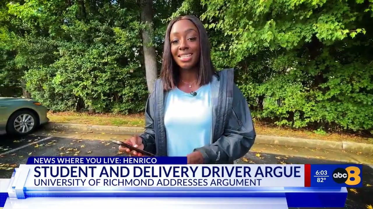 University of Richmond Police investigate a ‘disturbing’ campus incident involving delivery driver